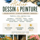 Cours dessin/peinture adulte à l'année