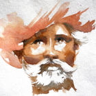Portrait à l’aquarelle