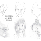 Portrait à l'aquarelle (dessin)