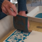 Stage créatif  linogravure