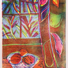 Linogravure en couleur
