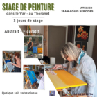 Stage de peinture en provence avec ou sans hébergement