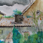 Stage d'aquarelle au jardin