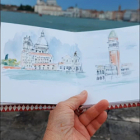 Stage carnet de voyage à venise