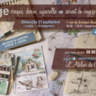 Stage de croquis → aquarelle→ carnet de voyage