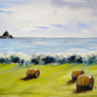 Cabillon patricia stage aquarelle avril 2026 mascaret et grande marée baie du mont saint michel