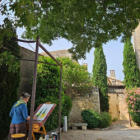 Atelier d'art a ciel ouvert.