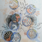 Dessin zen coloré