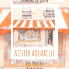 Atelier dessin et aquarelle - devanture de magasin