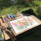 Aquarelle, couleur et geste