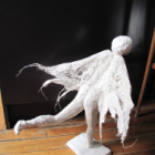 Sculpture en plâtre