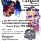 Portraits à l'aquarelle