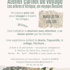 Atelier carnet de voyage, les arbres d’afrique, un voyage dessiné