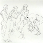 Modèle vivant - dessin instinctif et analytique - 1 vendredi/mois