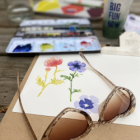 Aquarelle de printemps : intiation aquarelle et encres