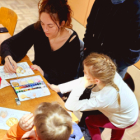 Cours dessin peinture // enfants