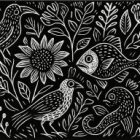 Cours de linogravure à l'année