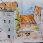 Carnet de voyage aquarellé