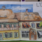 Carnet de voyage aquarellé