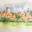 Carnet de voyage à oingt (beaujolais)