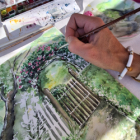 Carnet de nature aquarelle en charente