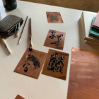 Stage gravure au bitume de judée