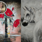 Stage avec hébergement 4 jours - peinture à l'huile au couteau