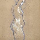 Dessin de modèle vivant - poses longues