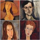 Le portrait à partir de amedeo modigliani