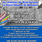 Croquer le château de boucleteau cet automne