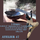 Stage céramique raku à l'atelier 47
