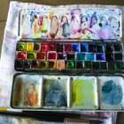 Techniques créatives en aquarelle et magie des pigments