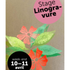 Stage week-end linogravure