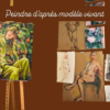 Peinture d'après modèle vivant