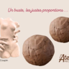 Modeler un buste en argile