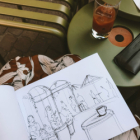 Carnet de voyages - croquis à l'entrelacs paladru