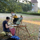 Stage de peinture en plein air et histoire de l'art, à la lumière d'arcabas