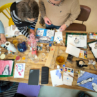 Balades dessinées : collection et simplification, un carnet de voyage en hiver à nantes