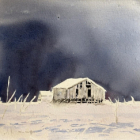 Les chalets enneigés