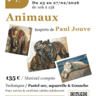 Stage peinture animalière