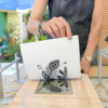 Stage de gravure sur linoleum