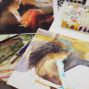 Aquarelle en atelier