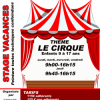 Sous le chapiteau, Les peintres en herbe font leur cirque !!