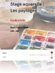Stage peinture aquarelle. le 07 Mars 2026 Atelier grain de couleurs Guérande (Loire-Atlantique).