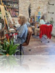 Cours personnalisé de gouache. Atelier Carré d'Art's Rochefort (Charente-Maritime).
