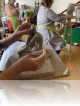 Cours de sculpture adultes. Le p'tit atelier Les echelles (Savoie).