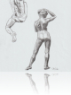 Stage dessin de corps humain. du 10 au 11 Octobre 2026 Cacq - dessin & peinture Brouchaud (Dordogne).